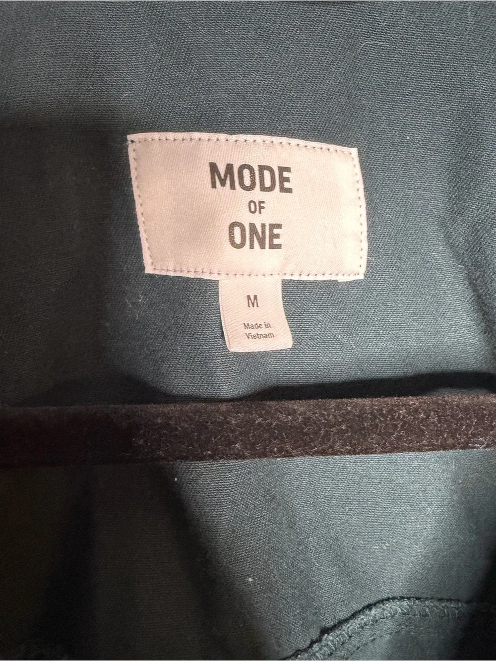 Mode of One Utility Shacket | Women’s Medium | Dark Teal Cotton
